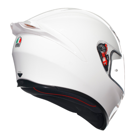 AGV K1 S Solid White Helmet