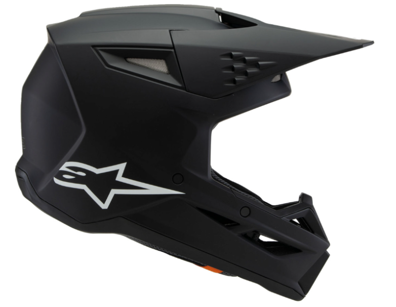 Alpinestar Youth SM3 Helmet - Solid - Matte Black
