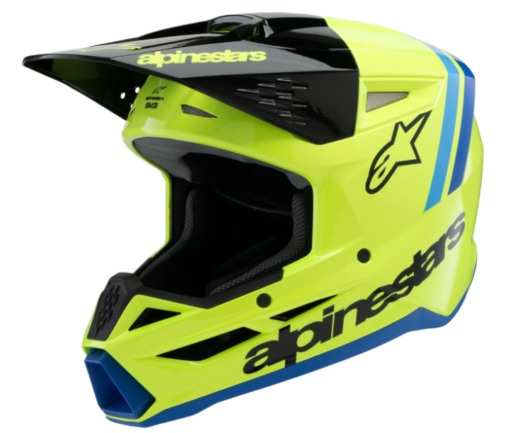 Alpinestar Youth SM3 Helmet - Radium - Gloss