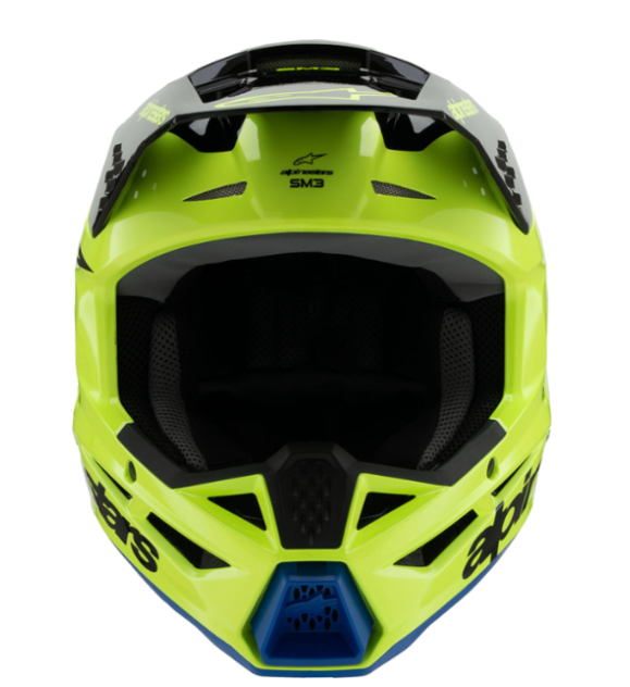 Alpinestar Youth SM3 Helmet - Radium - Gloss