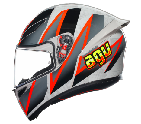 AGV K1 S Blipper Gray/Red Helmet