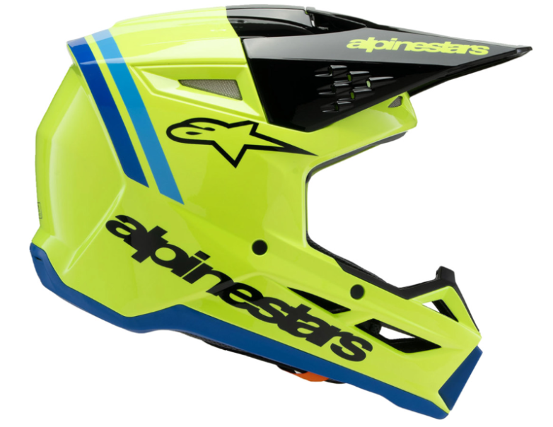 Alpinestar Youth SM3 Helmet - Radium - Gloss