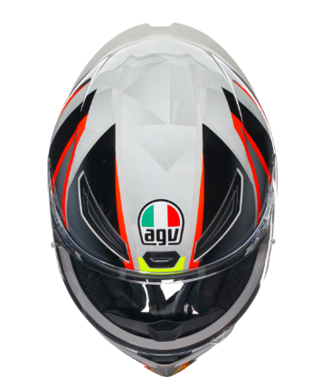 AGV K1 S Blipper Gray/Red Helmet