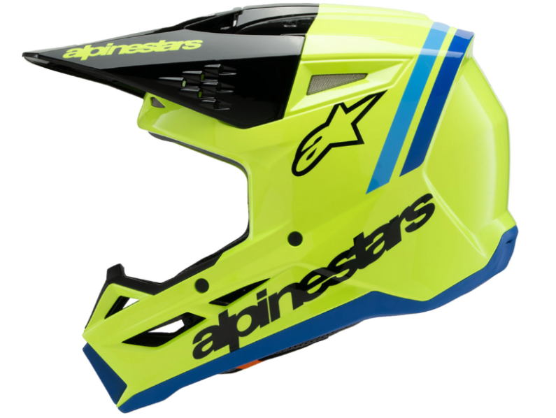 Alpinestar Youth SM3 Helmet - Radium - Gloss