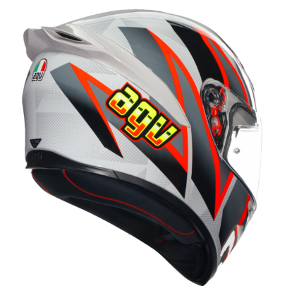 AGV K1 S Blipper Gray/Red Helmet