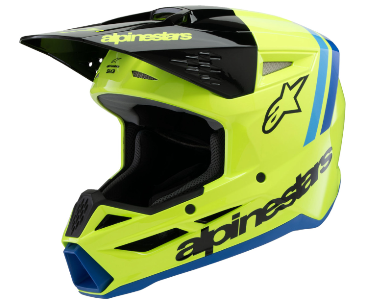 Alpinestar Youth SM3 Helmet - Radium - Gloss