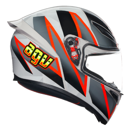 AGV K1 S Blipper Gray/Red Helmet