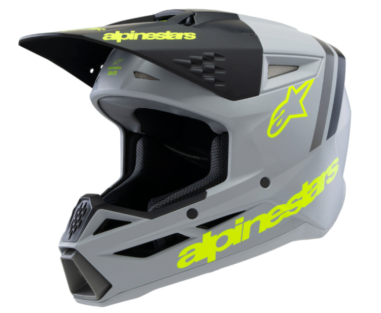 Alpinestar Youth SM3 Helmet - Radium - Gloss