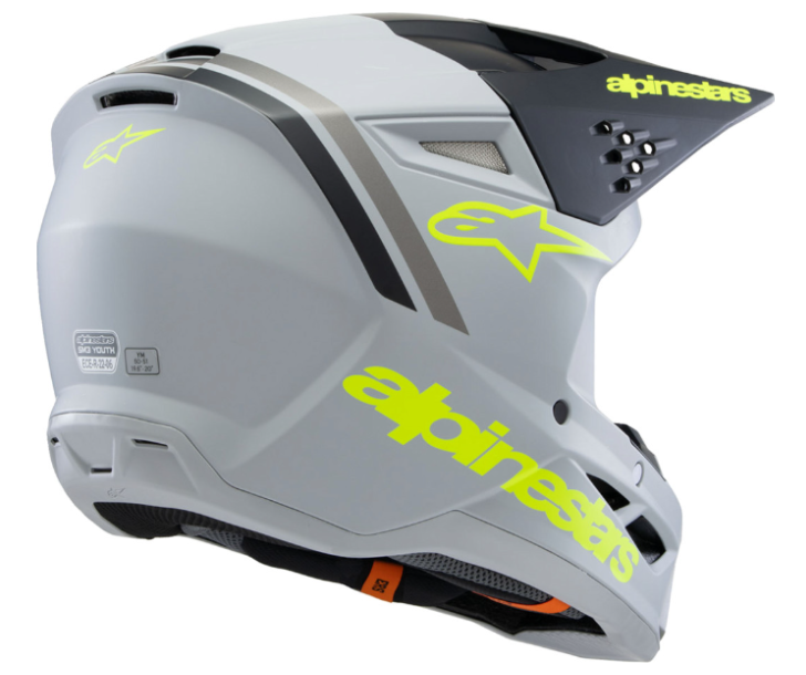 Alpinestar Youth SM3 Helmet - Radium - Gloss