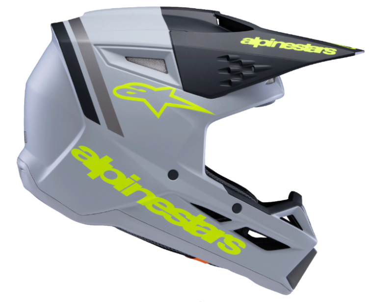 Alpinestar Youth SM3 Helmet - Radium - Gloss