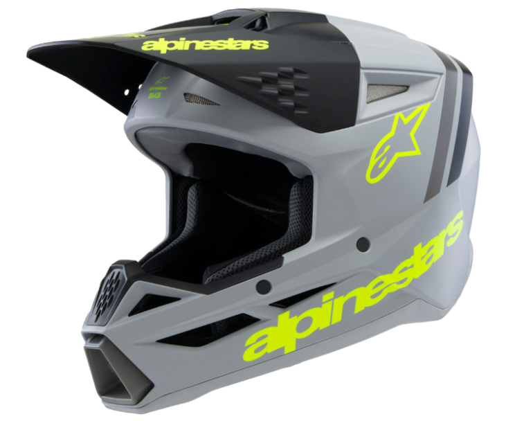 Alpinestar Youth SM3 Helmet - Radium - Gloss