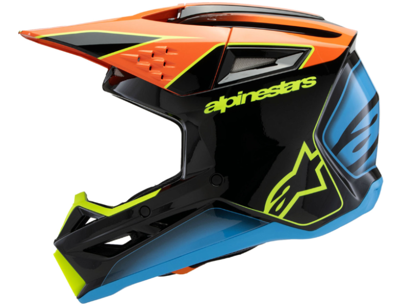 Alpinestar Youth SM3 Fray Gloss Helmet