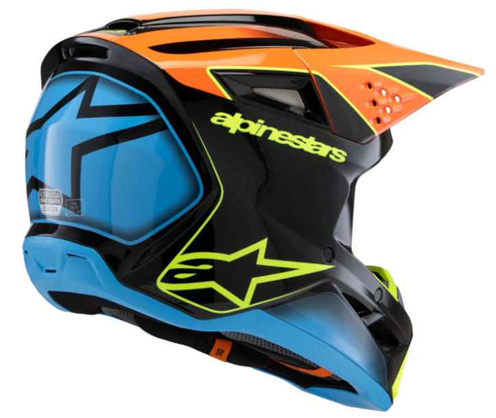 Alpinestar Youth SM3 Fray Gloss Helmet