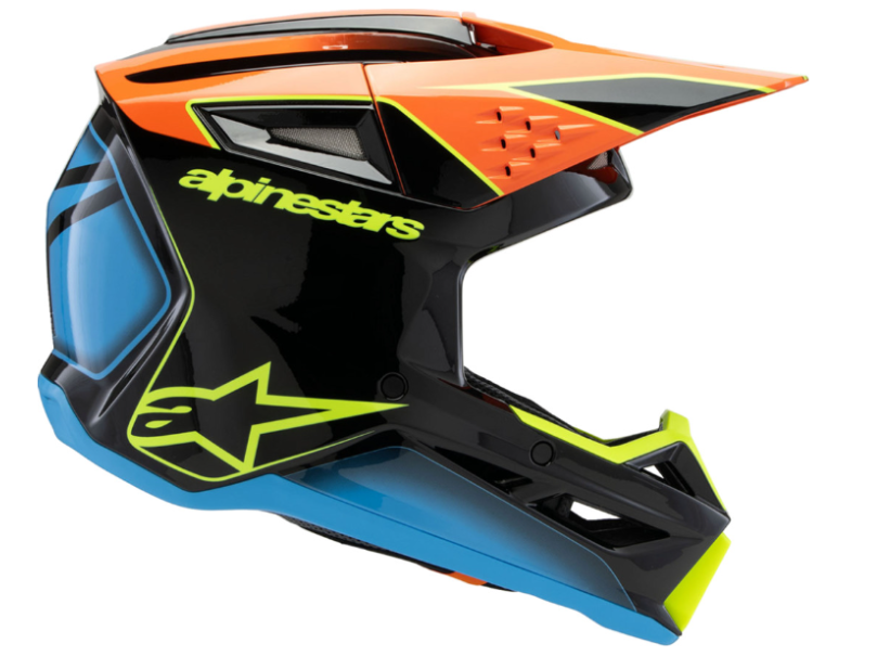 Alpinestar Youth SM3 Helmet - Fray - Gloss