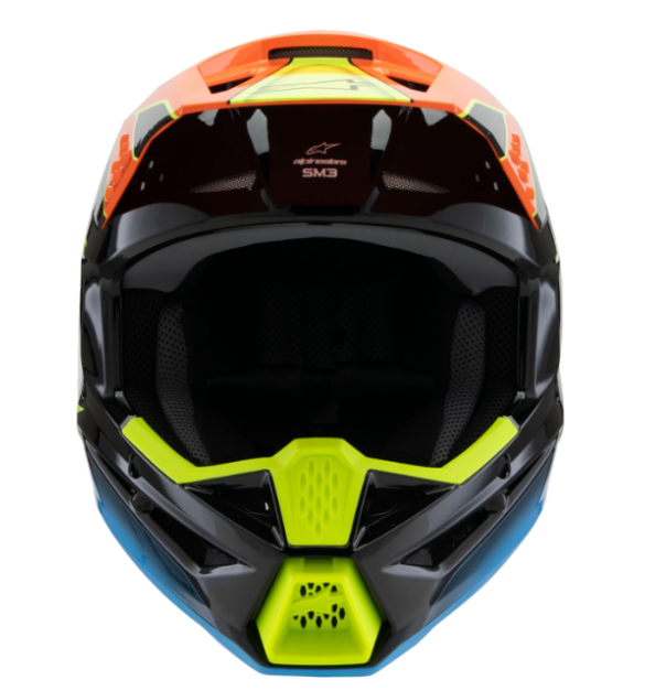 Alpinestar Youth SM3 Helmet - Fray - Gloss