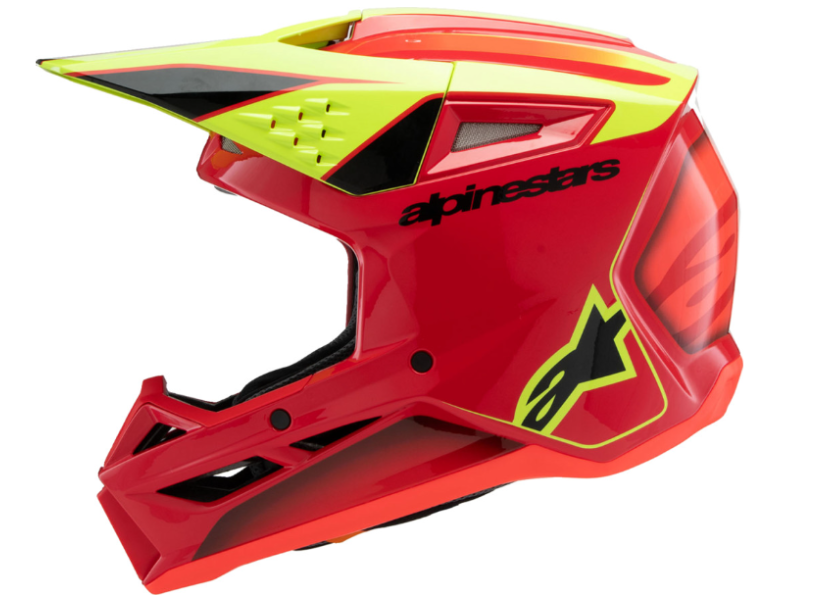 Alpinestar Youth SM3 Fray Gloss Helmet