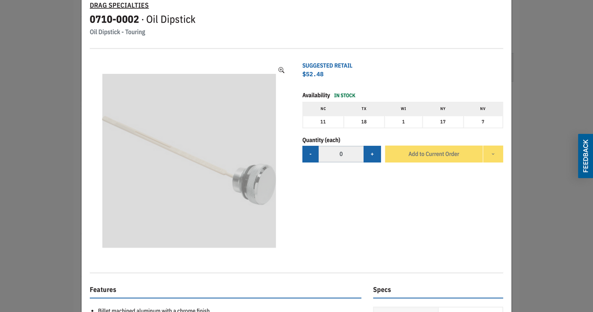 Oil Dipstick