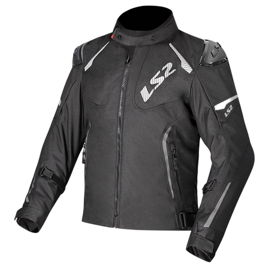 LS2 ZOOM - BLACK - Men's Touring Jacket