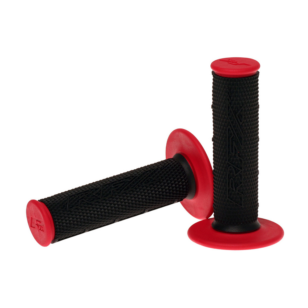 RFX DUAL COMPOUND GRIPS RED WITH BLACK CENTER
