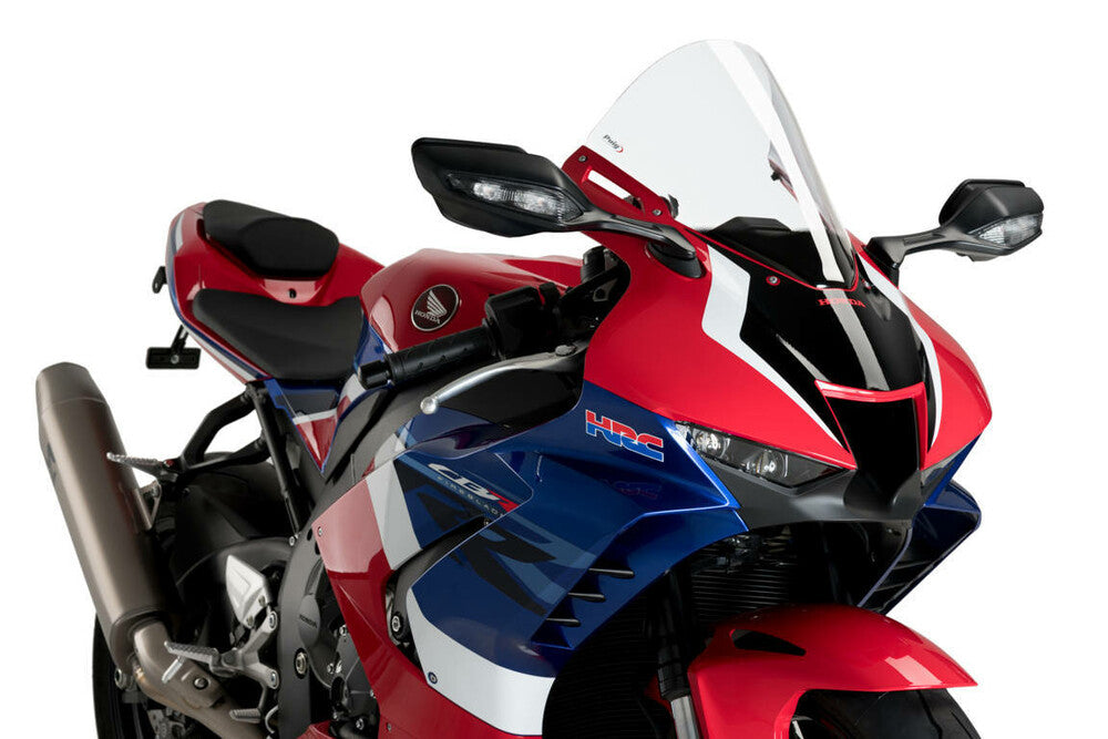 PUIG WINDSCREEN R RACER CLEAR HON