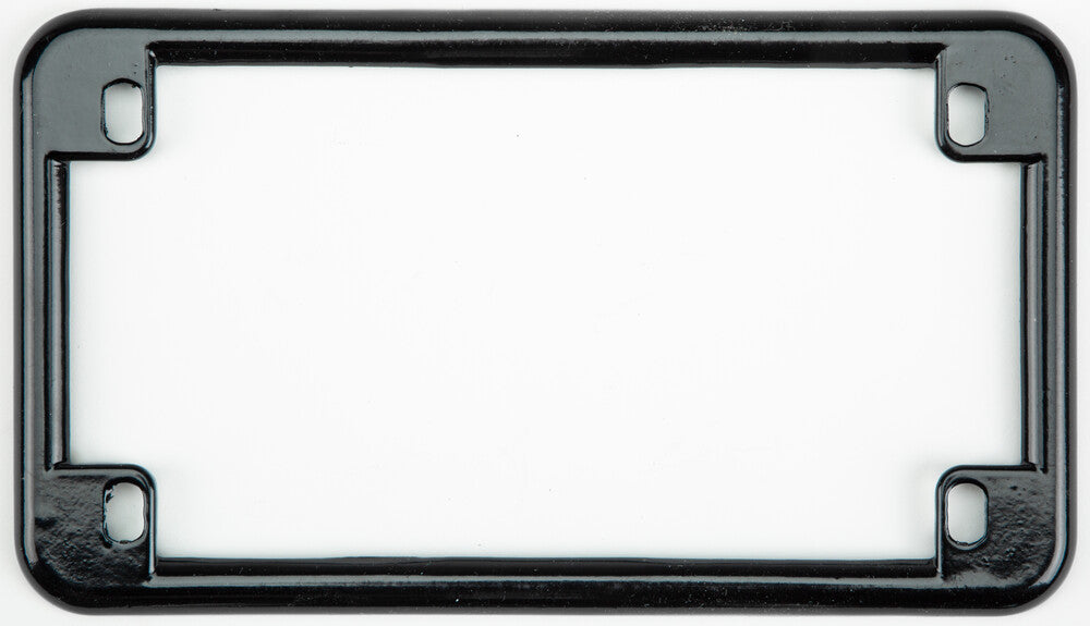 LICENSE PLATE FRAME BLACK