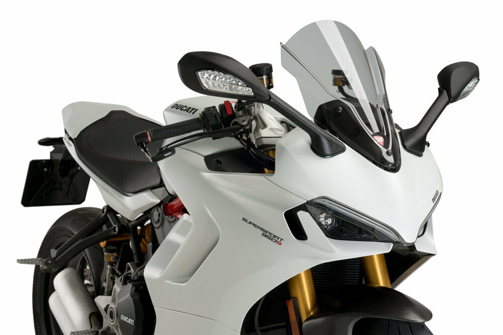 PUIG WINDSCREEN Z-RACING SMOKE DUC