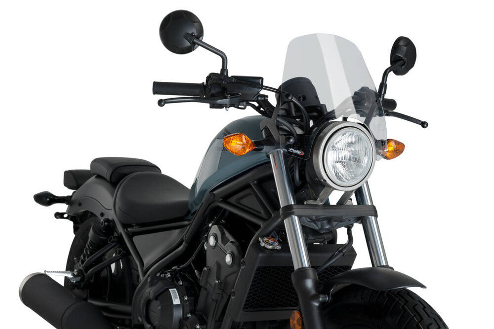 PUIG WINDSCREEN NAKED NEW GEN SPORT CLEAR HON