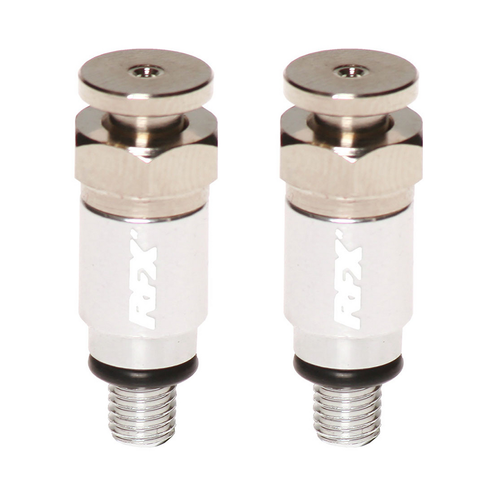 RFX FORK AIR BLEEDERS SILVER KYB/SHOWA