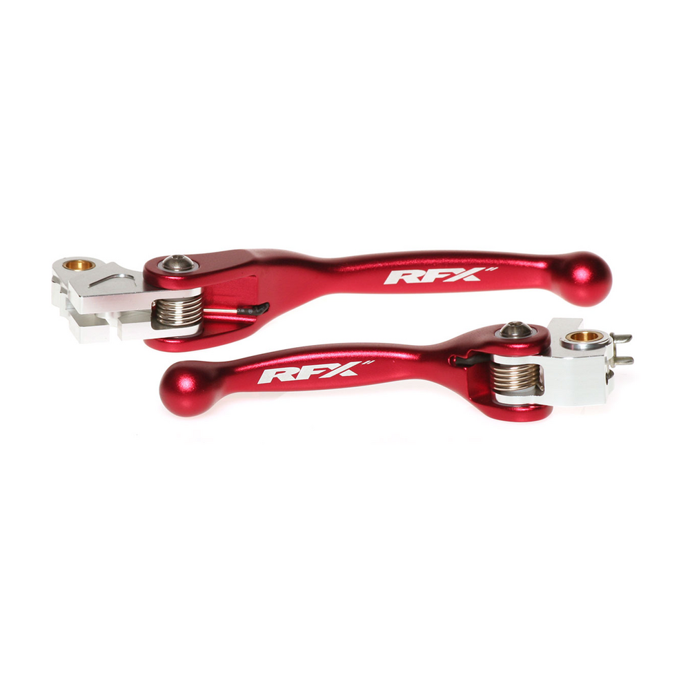 RFX FLEXIBLE LEVER SET RED HUSQ/GAS