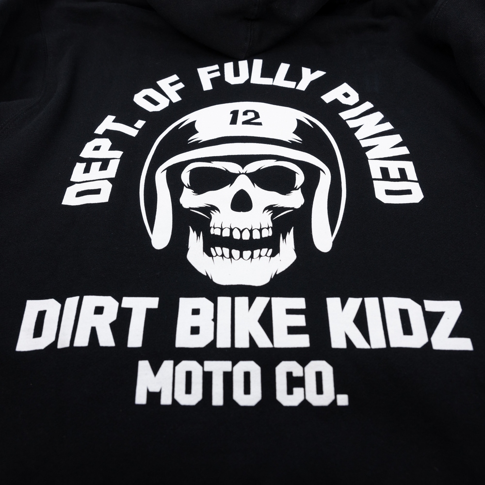 DBK Fully Pinned Youth Black Hoodie