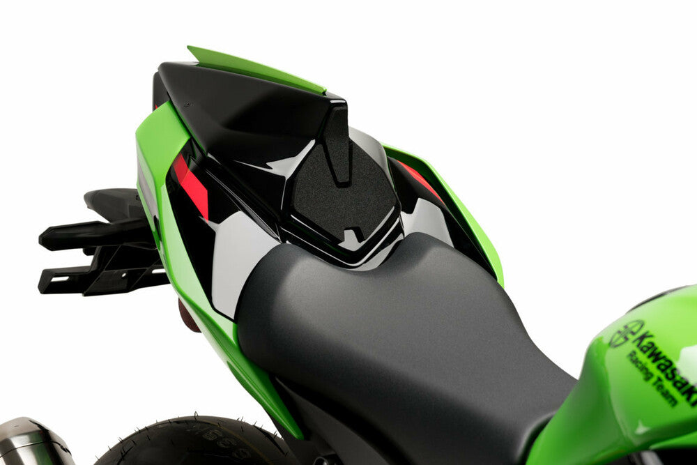 PUIG REAR SEAT COWL BLACK KAW