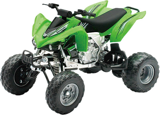 NEW-RAY REPLICA 1:12 ATV KAWASAKI KFX450R GREEN