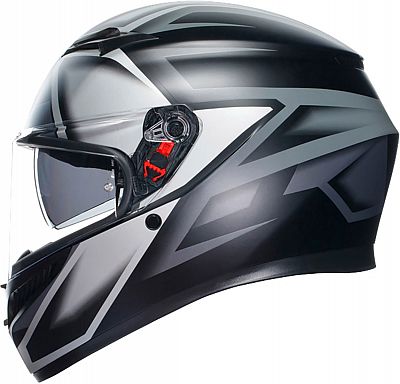 AGV K3 Compound Matte Black/Gray Helmet