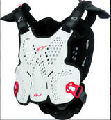 ALPINESTARS A-1 ROOST GUARD WHITE/BLACK/RED