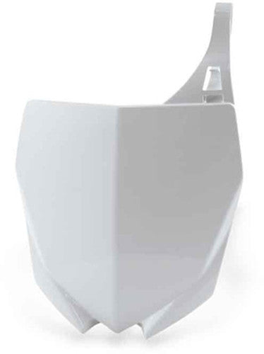 FRONT NUMBER PLATE WHITE