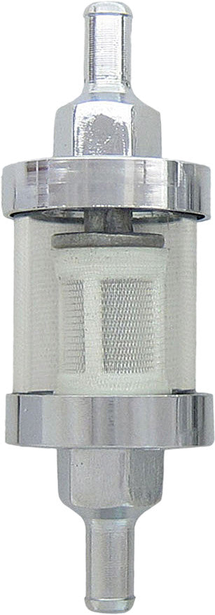 HARDDRIVE SEE-FLOW FUEL FILTER 3-1/4"X 1-1/8" 1/4" LINE