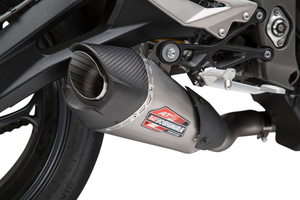EXHAUST STREET AT2 WORKS SLIP-ON SS-SS-CF