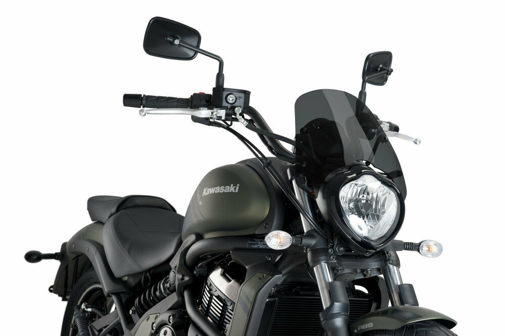 PUIG WINDSCREEN NAKED NEW GEN SPORT DARK SMOKE KAW