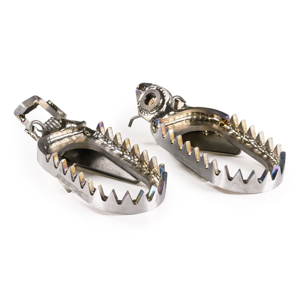 RFX FACTORY FOOTPEGS TITANIUM KTM/HUSQ/GAS