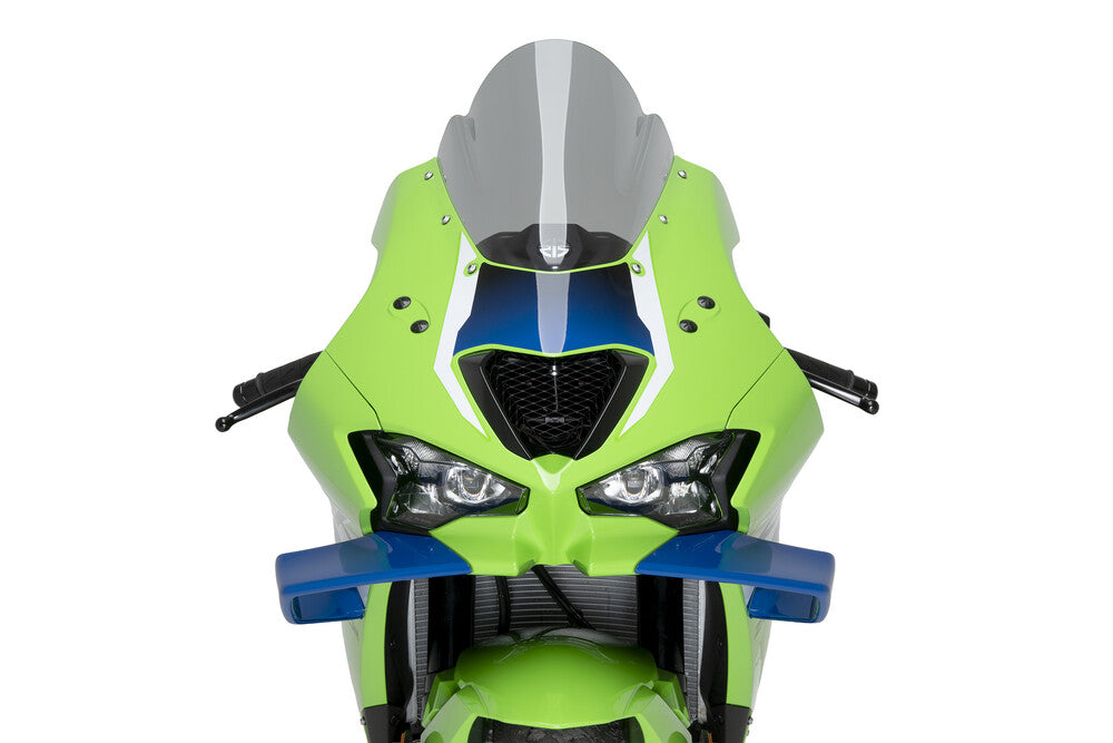 PUIG WINDSCREEN Z-RACING SMOKE KAW