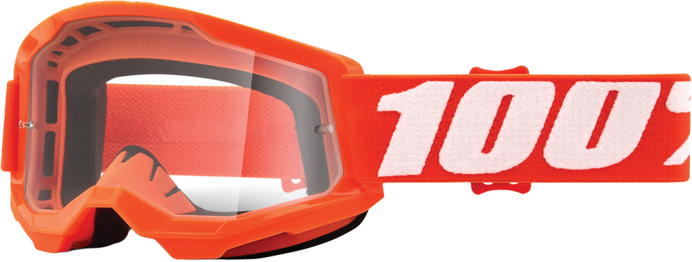 100 Percent Strata 2 Junior/Youth Clear Lens Goggles