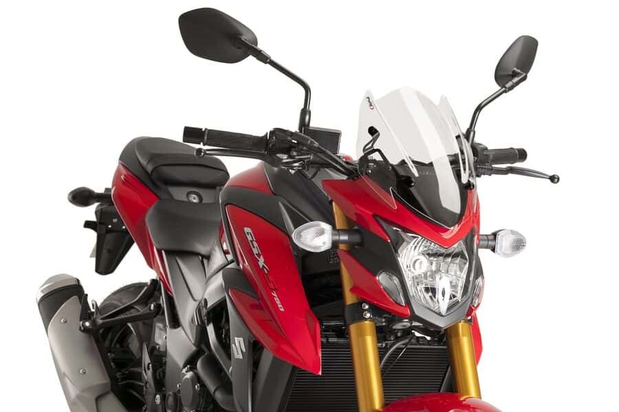 PUIG WINDSCREEN NAKED NEW GEN SPORT CLEAR SUZ