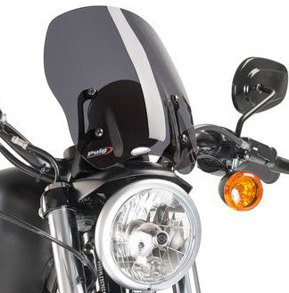 PUIG WINDSCREEN NAKED NEW GEN DARK SMOKE `04-UP XL (EX 48)