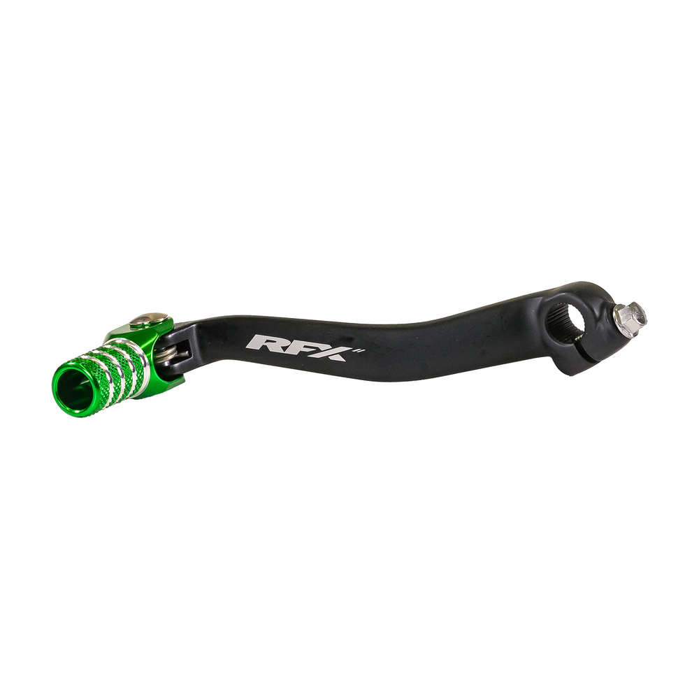 RFX RACE SHIFT LEVER GREEN KAW