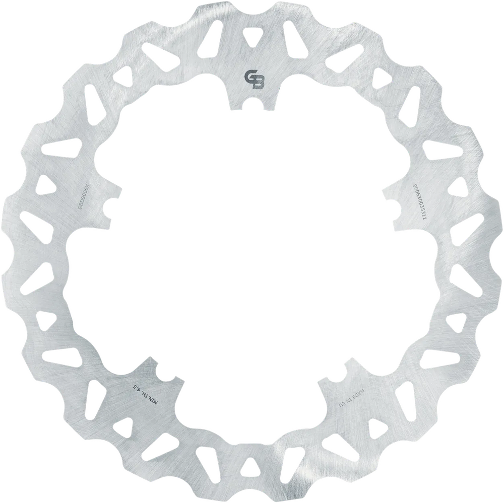 GBRAKES ROTOR 11.8" PERIMETER WAVE FR STAINLESS