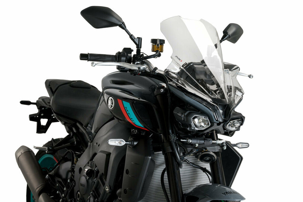 PUIG WINDSCREEN NAKED NEW GEN TOURING CLEAR YAM