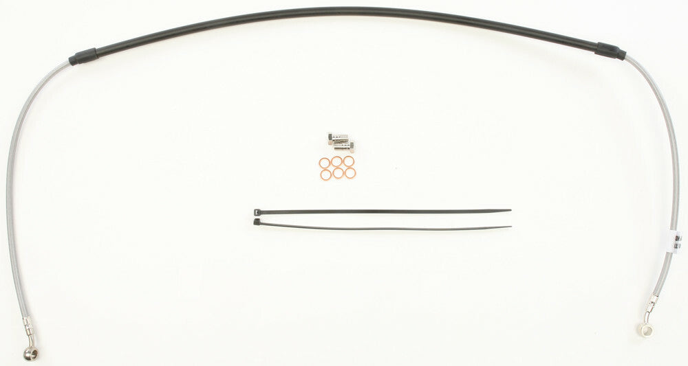GBRAKES STEEL BRAKE LINE FRONT YAM