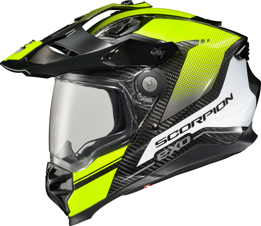 XT9000 CARBON FULL-FACE HELMET TRAILHEAD HI-VIS 2X