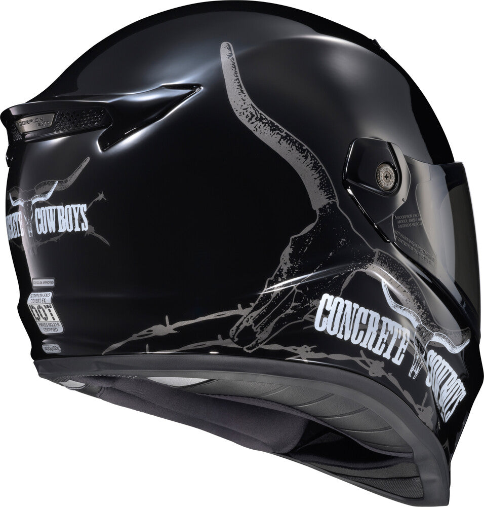 SCORPION EXO Concrete Cowboys Full Face Helmet
