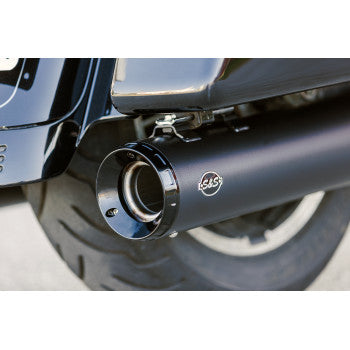 S&S Cycle 4-1/2" GNX Slip-On Mufflers - Guardian Black